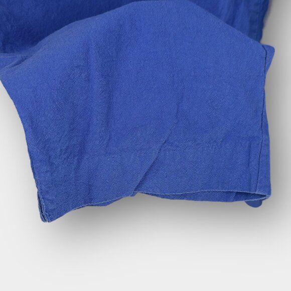 Classic Editions Blue Capri Women XXL Pull On Elastic Cargo Pocket - Picture 6 of 9